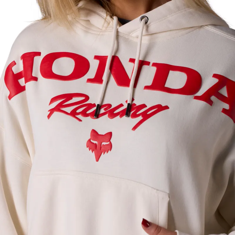 Fox Women's Honda Hoodie - Off White-2