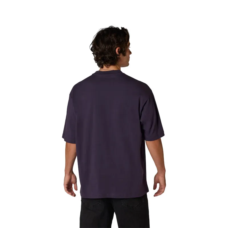 Fox Men's Image Print Midweight SS Tee - Plum Perfect-2
