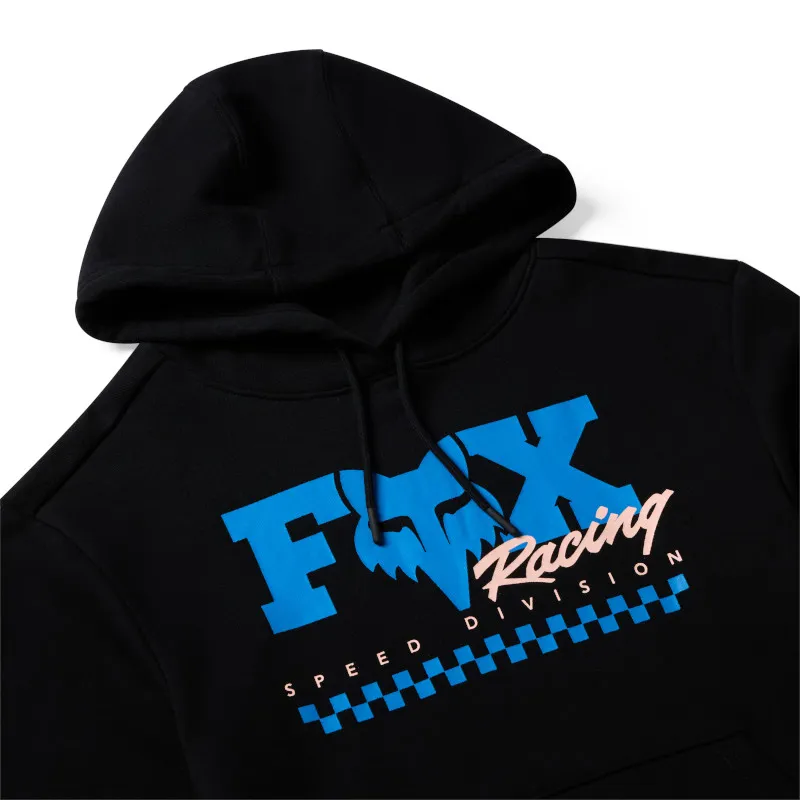 Fox Women's Checker Hoodie - Black-2