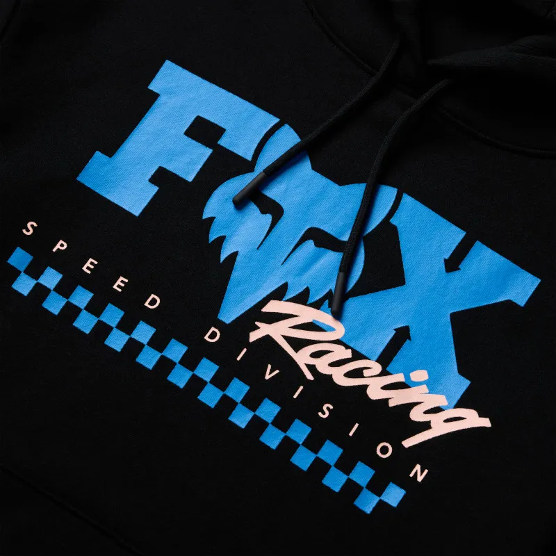 Fox Women's Checker Hoodie - Black-3