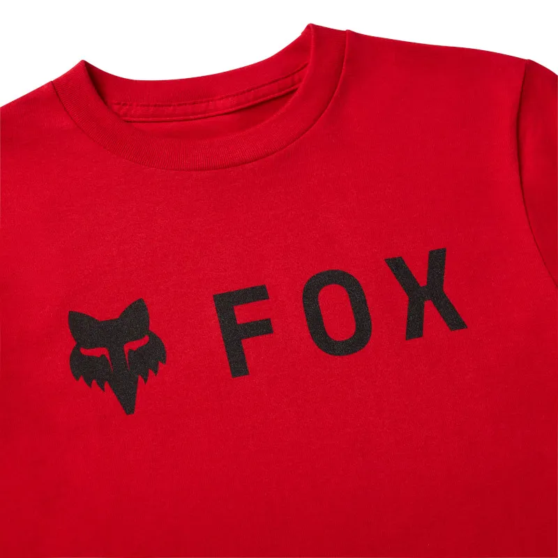 Fox Youth Absolute SS Tee - Tibetan Red-2