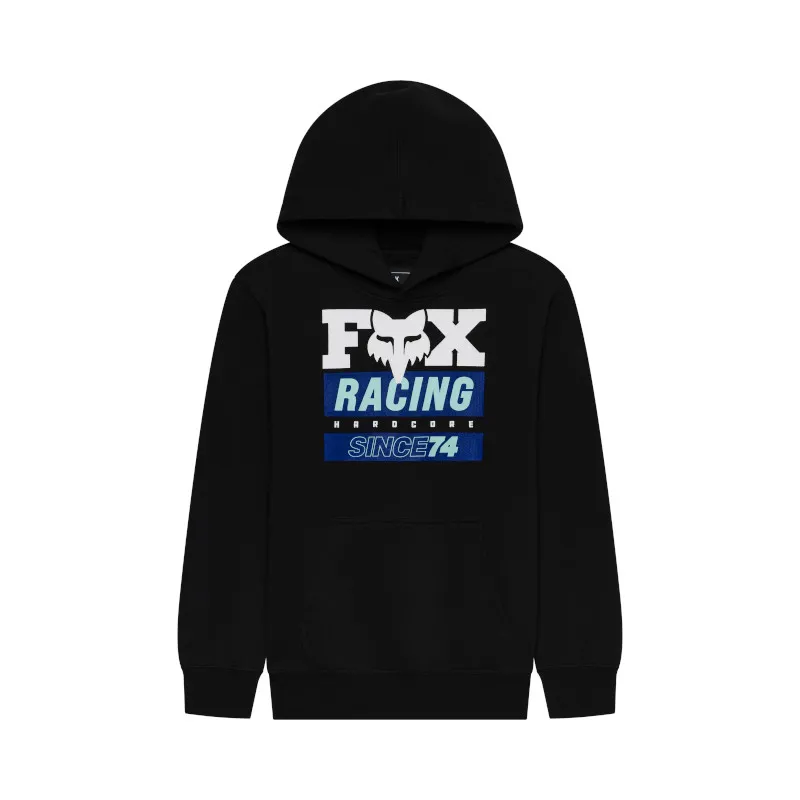 Fox Youth Since 74 Pullover Hoodie - Black