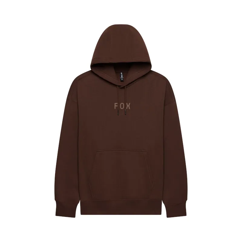 Fox Men's Fox Head Heavyweight Pullover Hoodie - Coffee