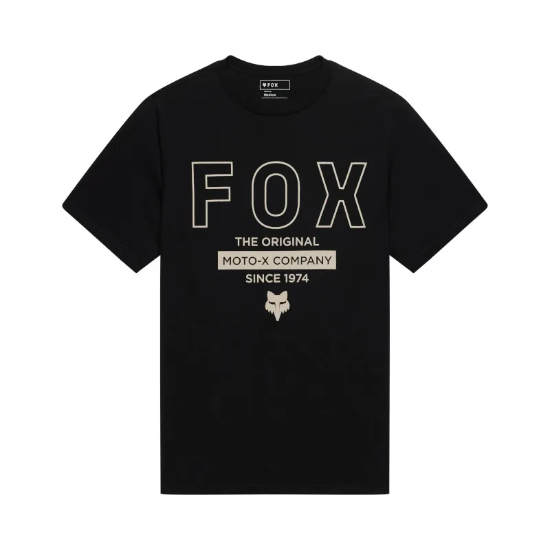 Fox Men's Outline 195 Original Short Sleeve Tee - Black