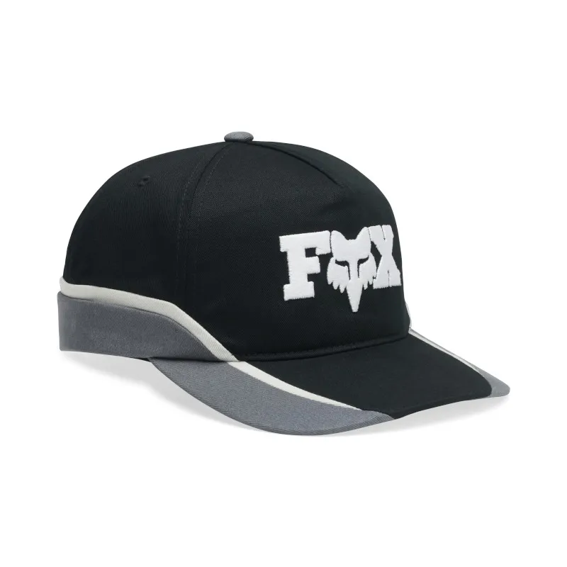 Fox Head X Snapback Cap - Black