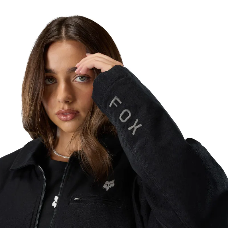 Fox Unisex Work Jacket - Black-5