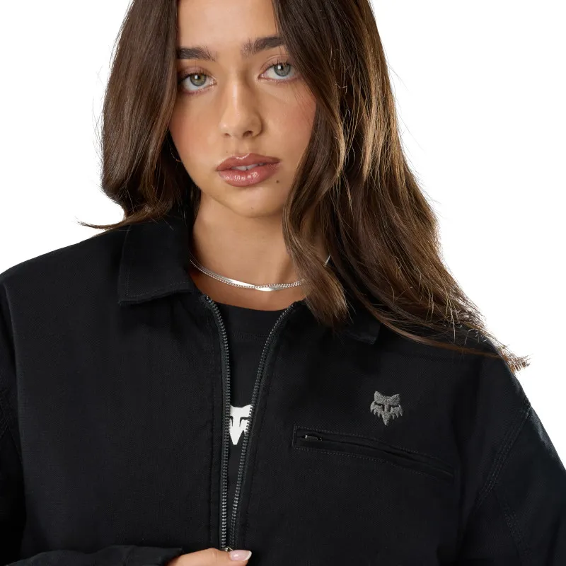 Fox Unisex Work Jacket - Black-7