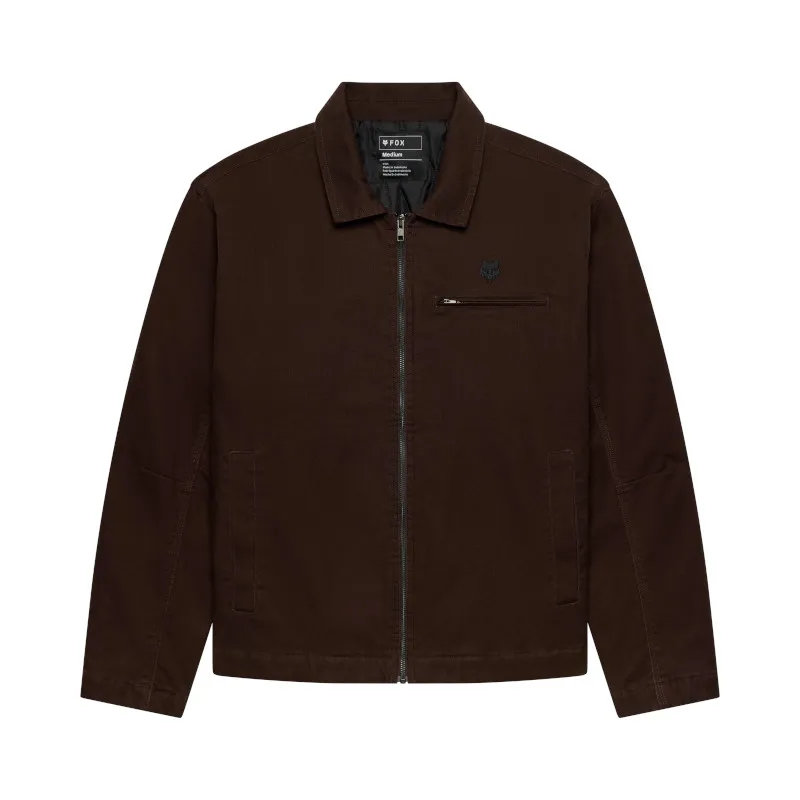 Fox Unisex Work Jacket - Cocoa Brown