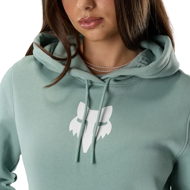 Fox Women's Fox Head Pullover Hoodie - Arctic Blue-4