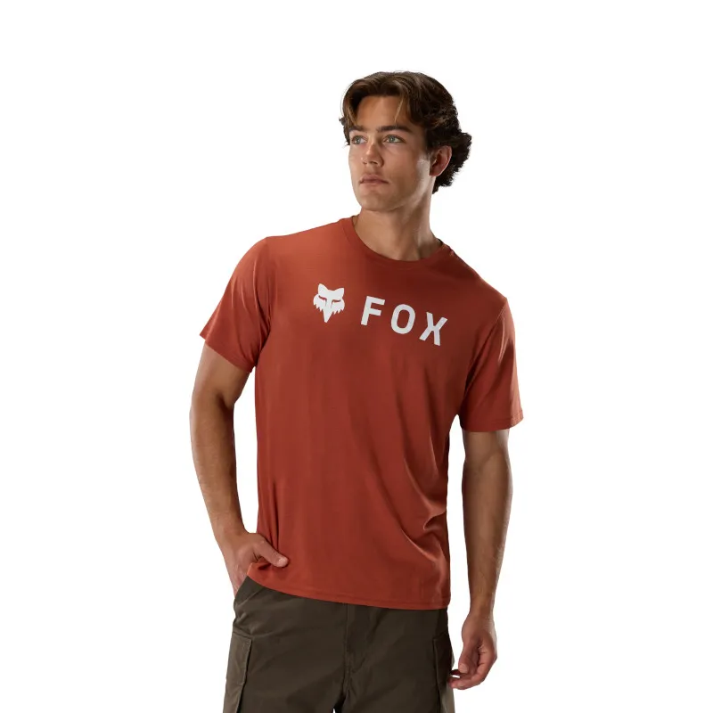 Fox Men's Absolute Original Dri-Release SS Tee - Amber Scarlet-2