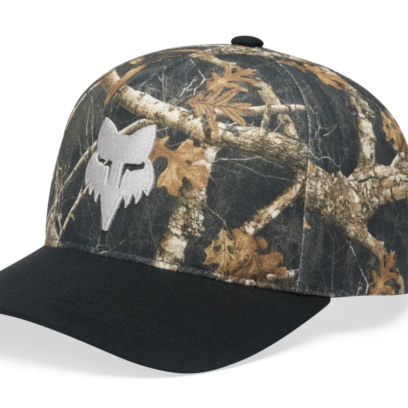 Fox Real Tree Subframe Cap - Black/Multi-2