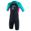 O'Neill Toddler Reactor 2 2mm Back Zip SS Spring - Slate/Berry/Light Aqua