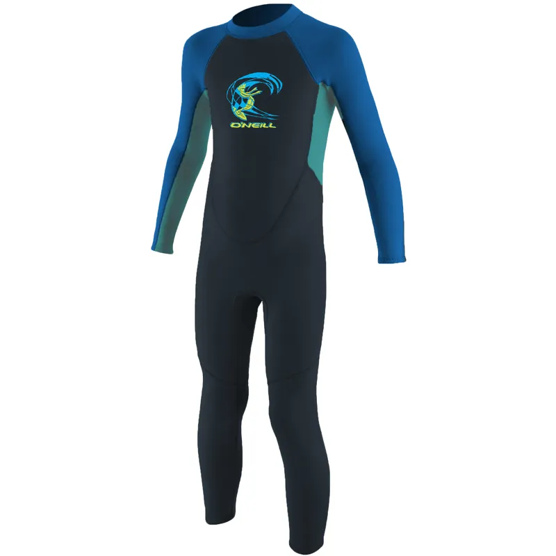 O'Neill Toddler Reactor-2 2mm Wetsuit BZ FL Slate/Light Aqua/Ocean