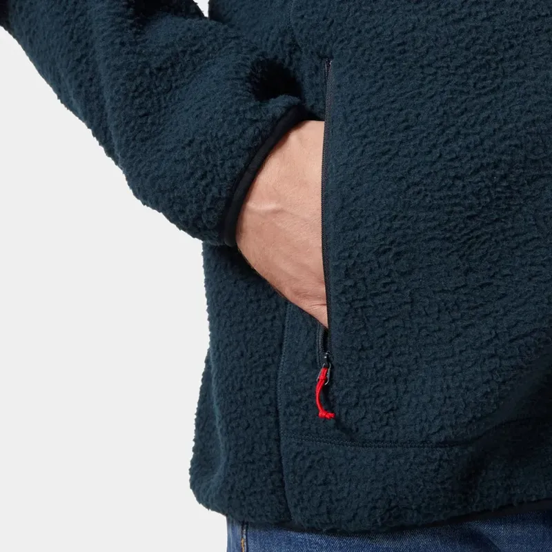 Helly Hansen men's Panorama Pile Block Jacket - Navy-4