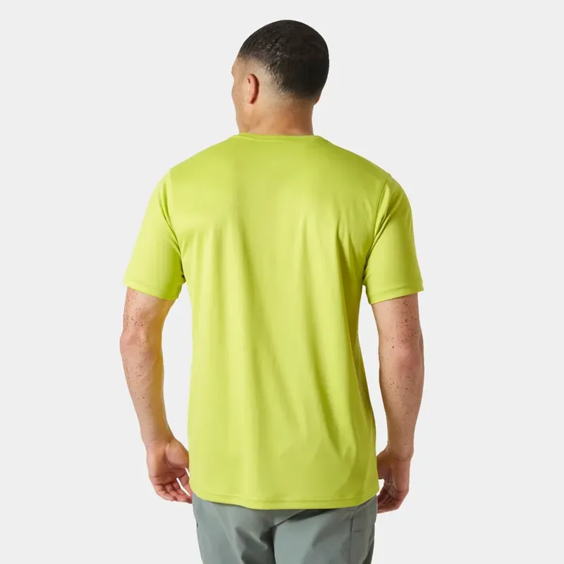Helly Hansen Men's HH Tech Graphic Tee 2.0 - Cyber Lime-3