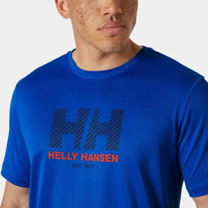 Helly Hansen Men's HH Tech Graphic Tee 2.0 - Cobalt-4