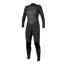 O'Neill Women's Reactor-2 3/2 Back Zip Full Wetsuit Black/Black