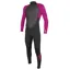 O'Neill Youth Reactor-2 3/2 Back Zip Full Wetsuit Black/Berry