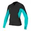 O'Neill Women's Reactor-2 1.5mm FZ Jacket Black/Light Aqua