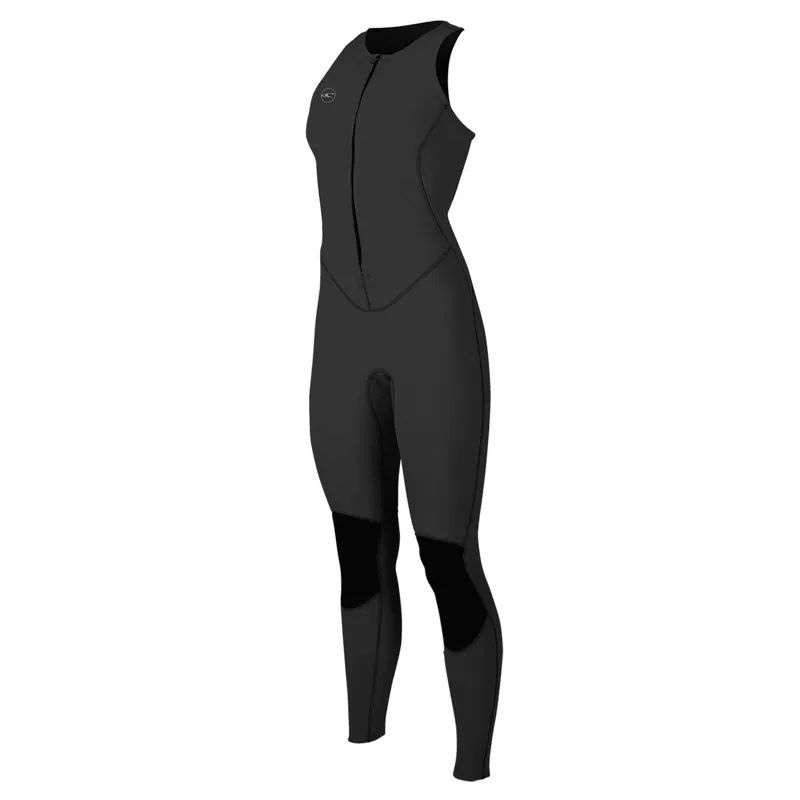 O'Neill Women's Reactor-2 1.5mm Sleeveless FL Wetsuit Black/Black