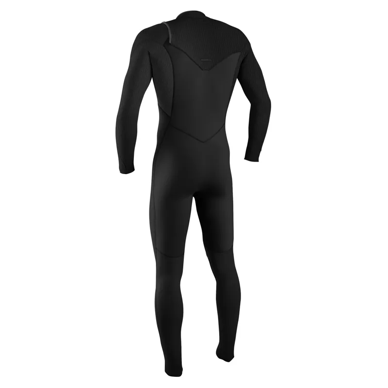 O'Neill Men's Hyperfreak 3/2+ Chest Zip Full Wetsuit Black/Black-1
