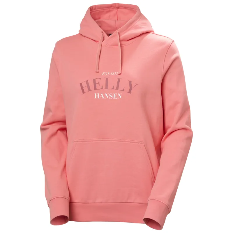 Helly Hansen Women's Core Graphic Hoodie - Coral