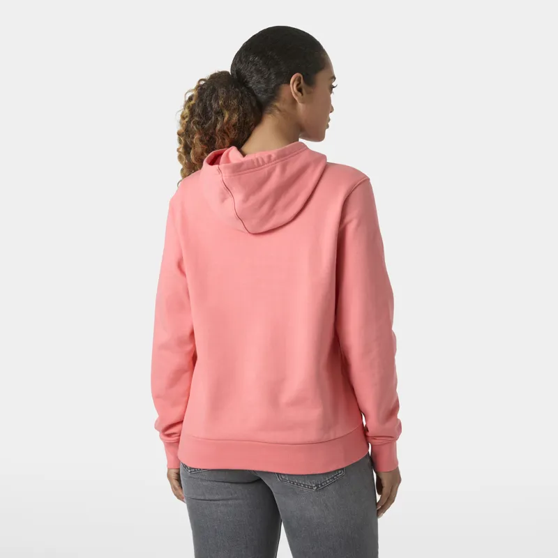 Helly Hansen Women's Core Graphic Hoodie - Coral-3