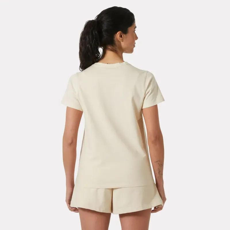 Helly Hansen Women's Core Graphic Tee 2.0 - Cream-3