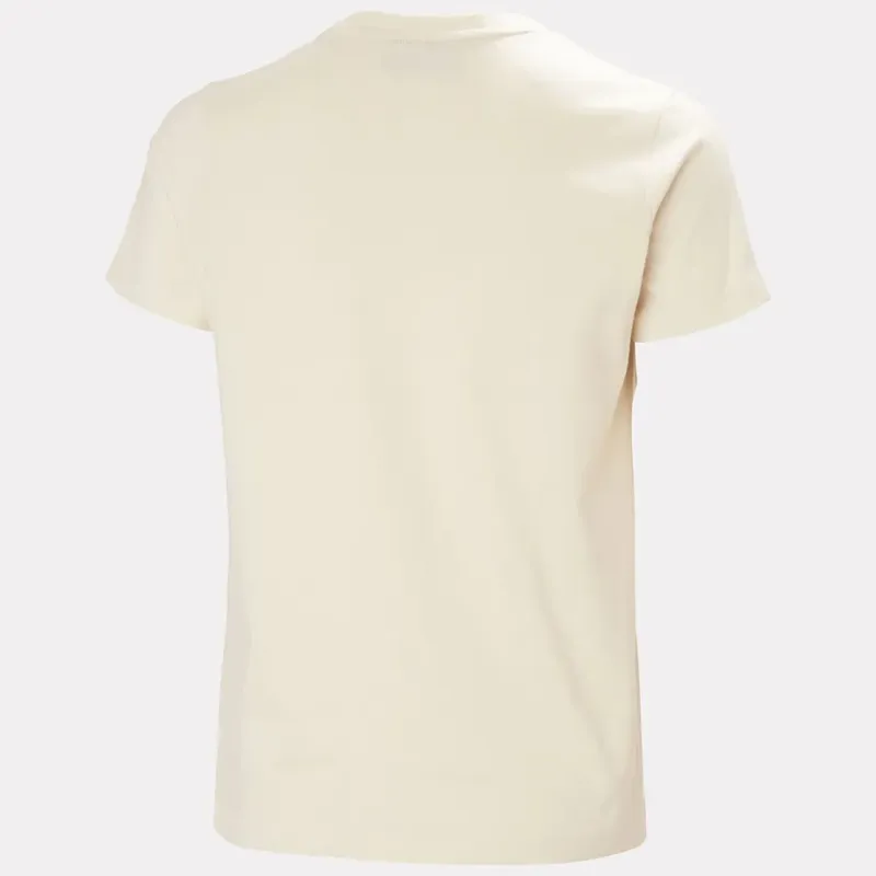 Helly Hansen Women's Core Graphic Tee 2.0 - Cream-1