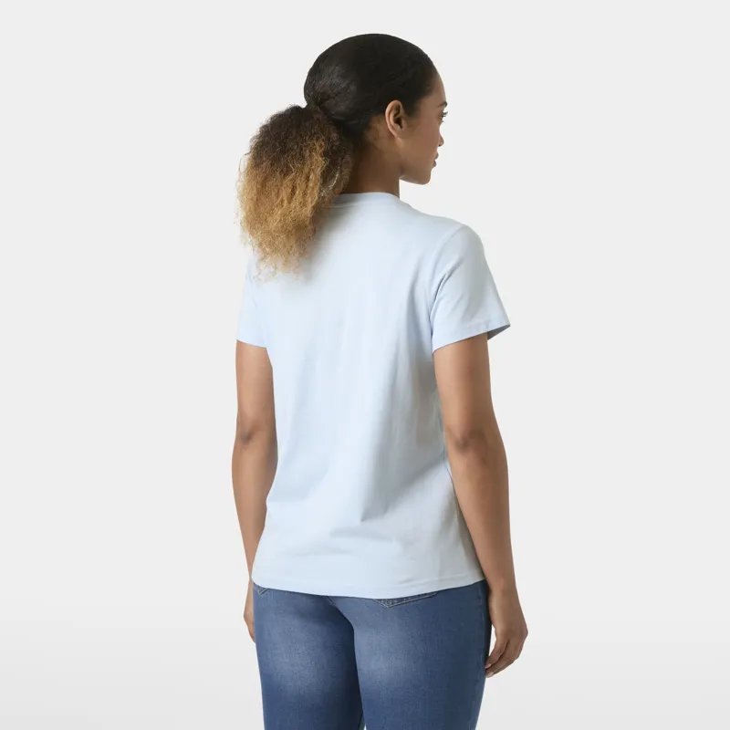 Helly Hansen Women's Core Graphic T-Shirt 2.0 - Pinnacle Blue-3