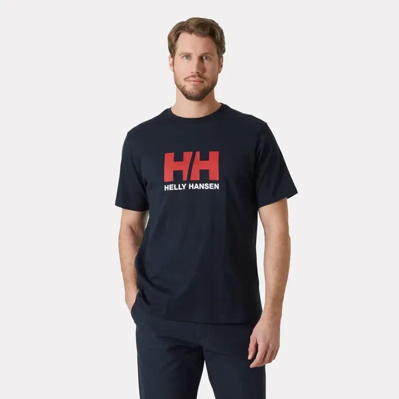 Helly Hansen Men's HH Logo Tee 3.0 - Navy-2