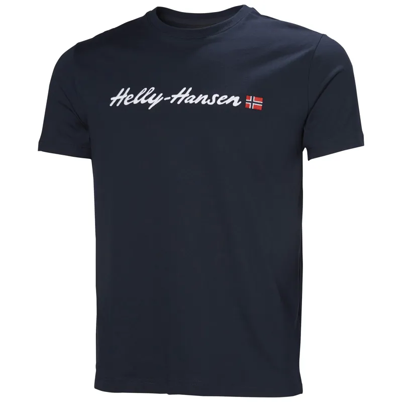 Helly Hansen Men's Core Graphic Tee 2.00 - Navy