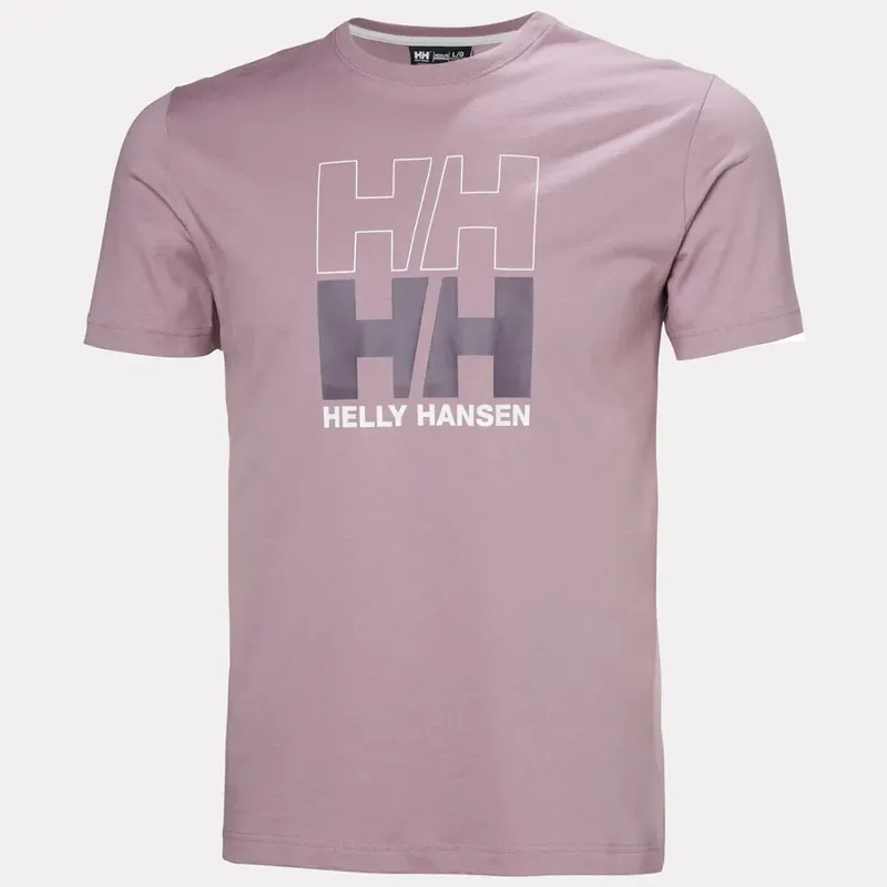 Helly Hansen Men's Core Graphic Tee 2.0 - Purple Clay