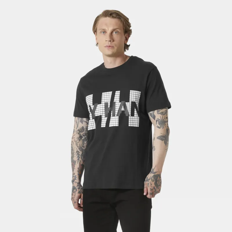 Helly Hansen Men's Core Graphic Tee 2.0 - Black-2