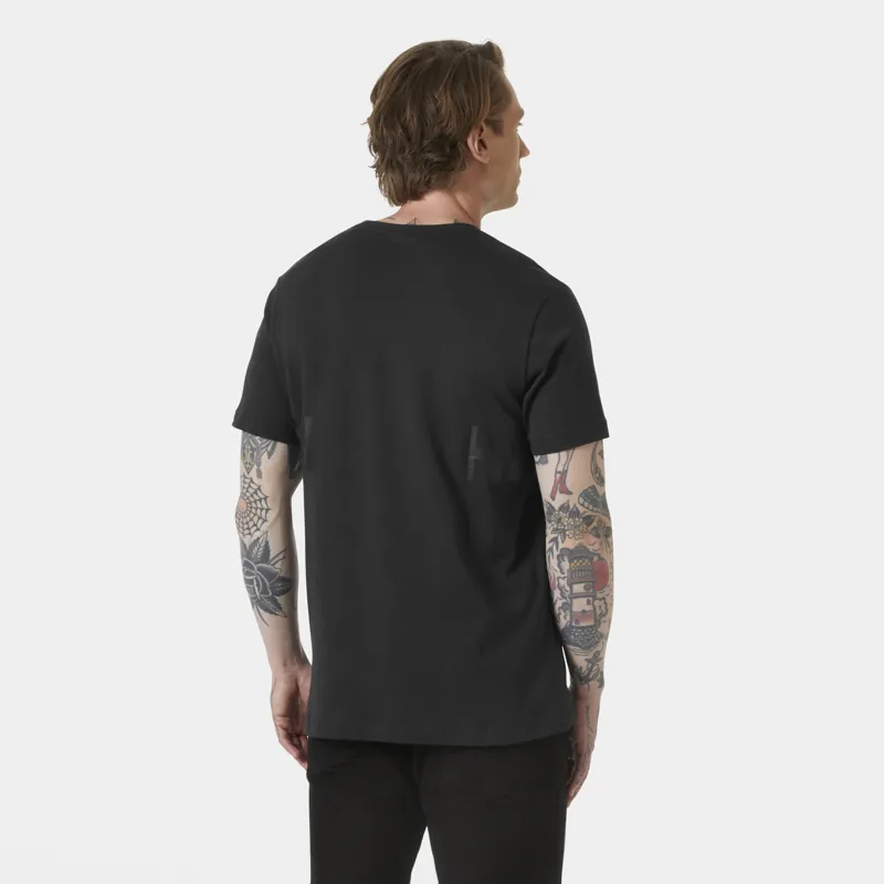 Helly Hansen Men's Core Graphic Tee 2.0 - Black-3