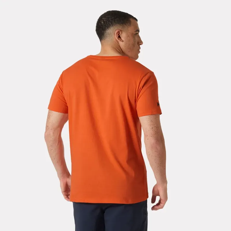 Helly Hansen Men's Shoreline Tee 3.0 - Bonfire-3