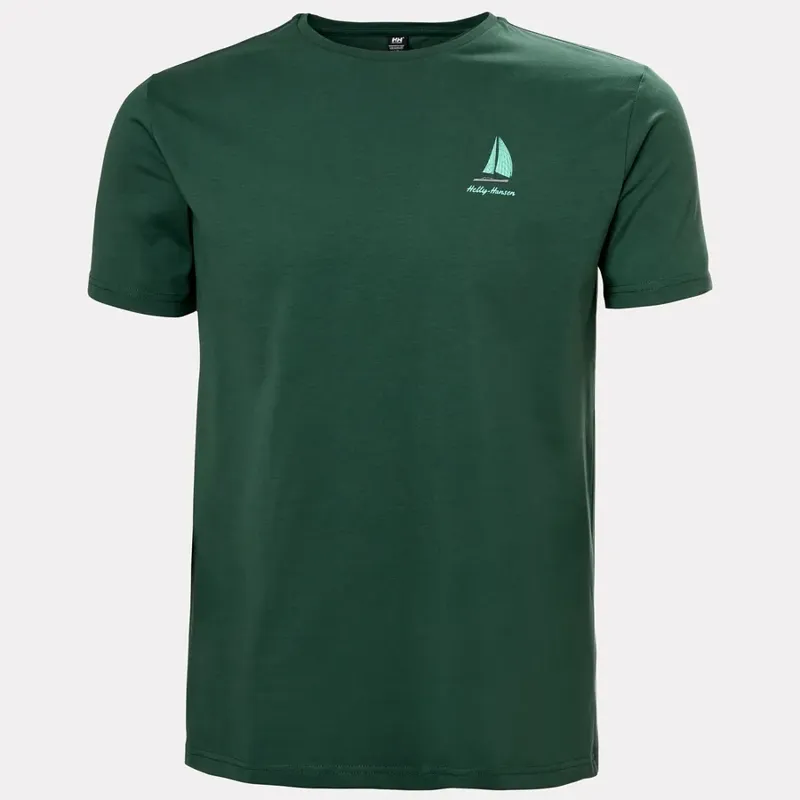 Helly Hansen Men's Shoreline Tee 3.0 - Jungle Green