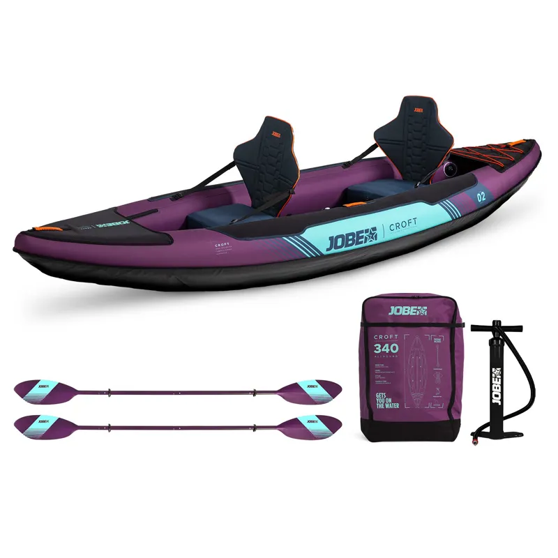 Jobe Croft Inflatable Kayak - Sunset Purple