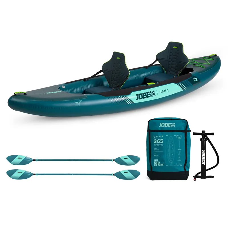 Jobe Gama Inflatable Kayak - Atlantic Green