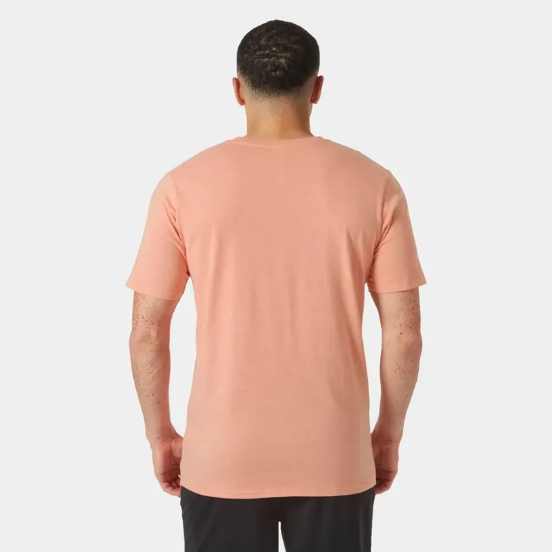 Helly Hansen Men's HH Tech Logo Tee - Bonfire-3