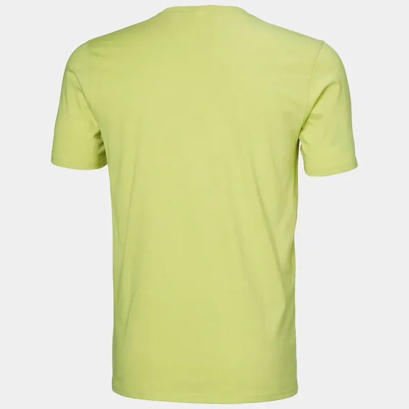 Helly Hansen Men's HH Tech Logo Tee - Cyber Lime-1