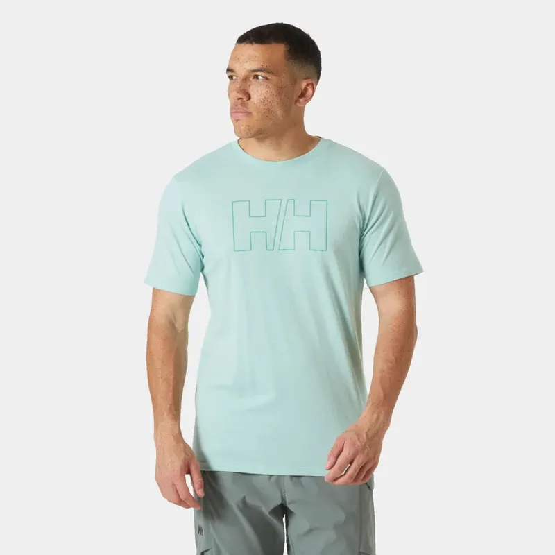 Helly Hansen Men's HH Tech Logo Tee - Lagoon-2