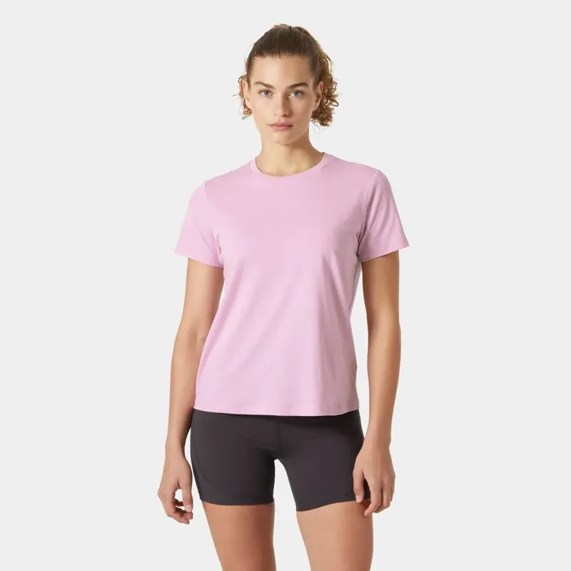 Helly Hansen Women's HH Tech Logo Tee - Cherry Blossom-2