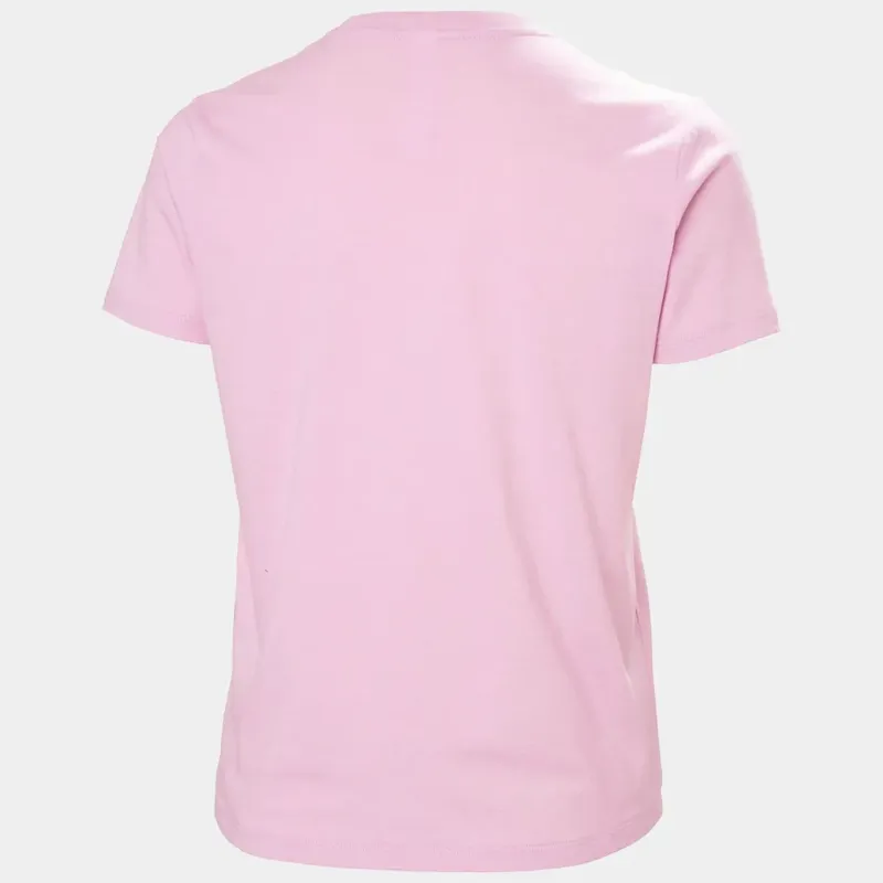 Helly Hansen Women's HH Tech Logo Tee - Cherry Blossom-1