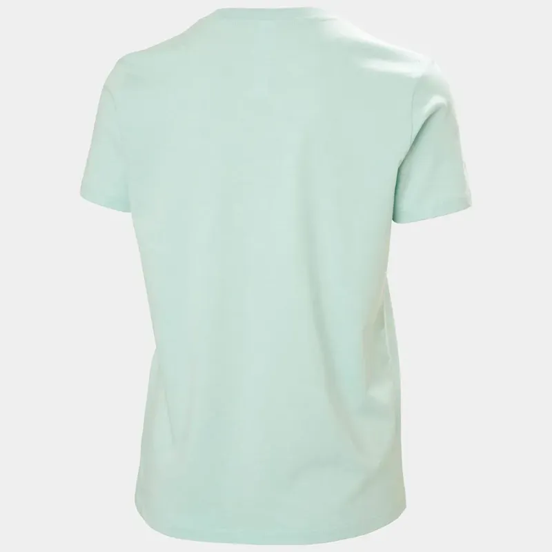 Helly Hansen Women's HH Tech Logo Tee - Lagoon-1
