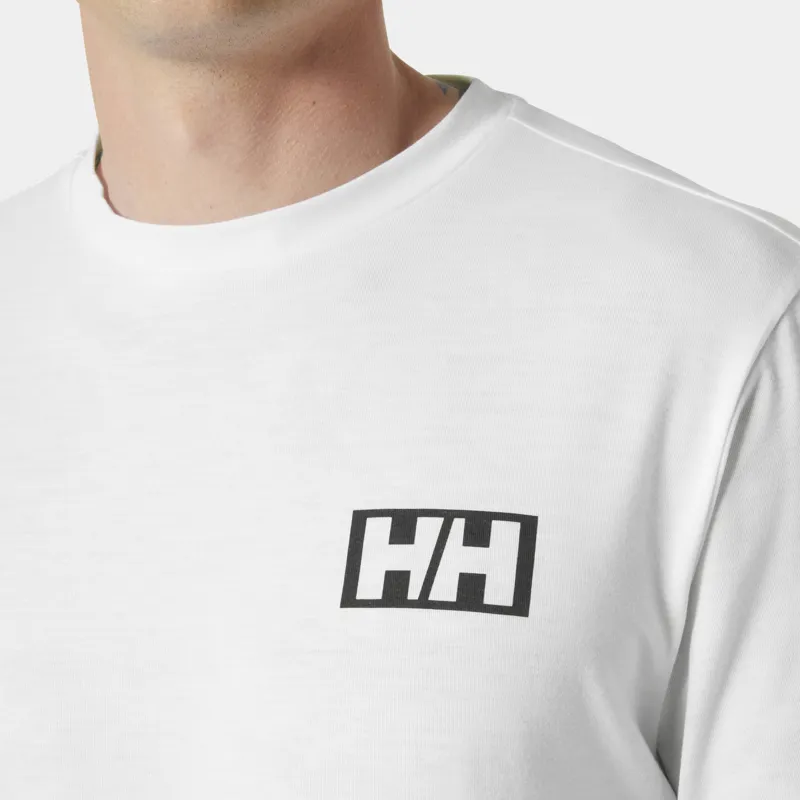 Helly Hansen Men's Skog Graphic LS Tee - White-5
