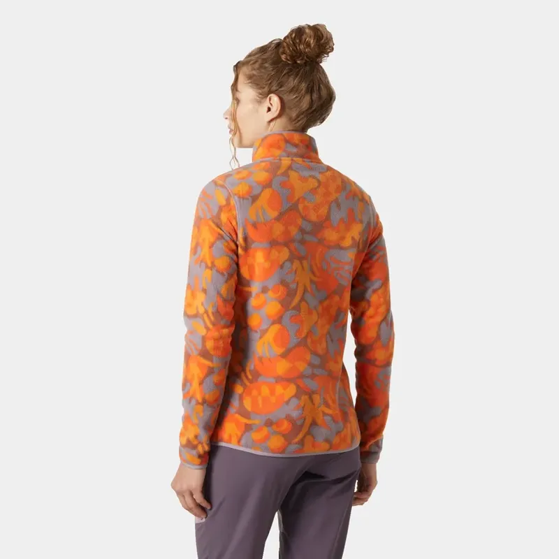 Helly Hansen Women's Maridalen Printed Fleece - Bonfire-3