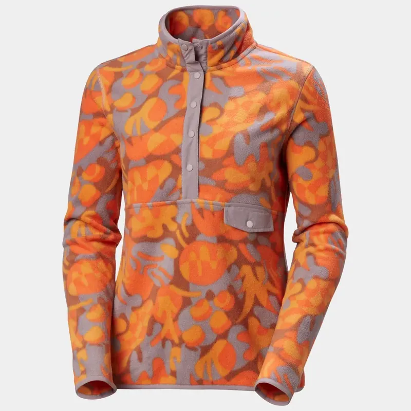 Helly Hansen Women's Maridalen Printed Fleece - Bonfire
