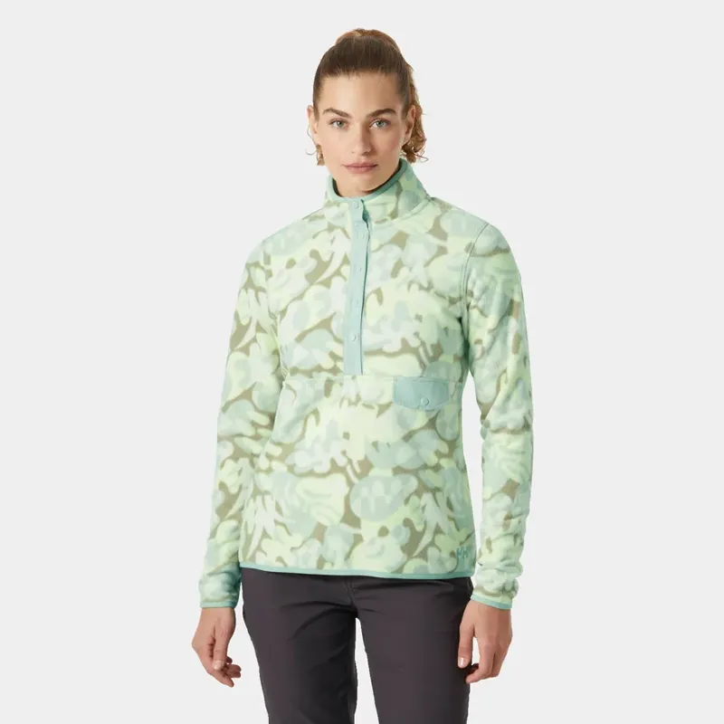 Helly Hansen Women's Maridalen Printed Fleece - Washed Lime-2