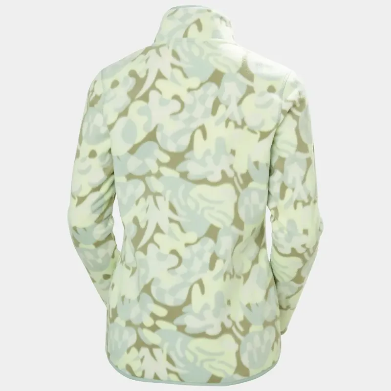 Helly Hansen Women's Maridalen Printed Fleece - Washed Lime-1